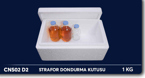 Strafor kutu, strafor dondurma kutusu D2