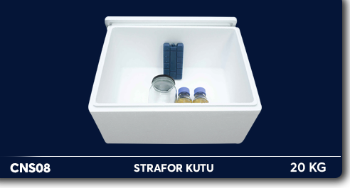 Strafor kutu, strafor balık kutusu 20 KG