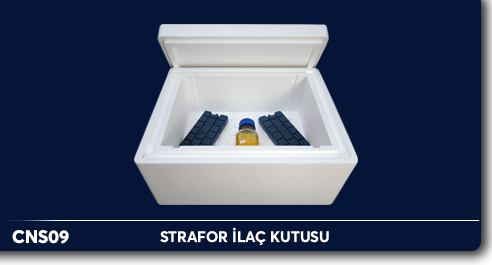 Strafor kutu, Strafor İlaç Kutusu, Strafor Ambalajı