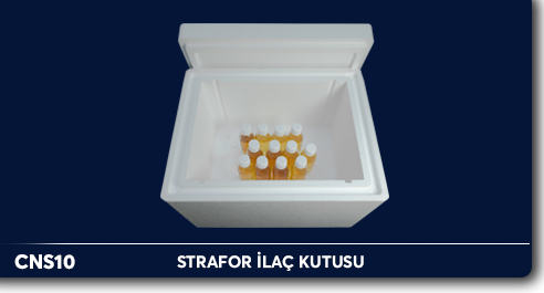 Strafor kutu, Strafor İlaç Kutusu, Strafor Ambalajı