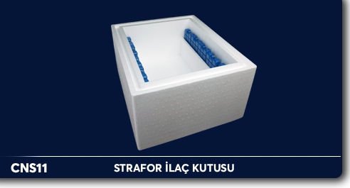 Strafor kutu, Strafor İlaç Kutusu, Strafor Ambalajı